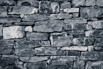 wall of stones as a texture