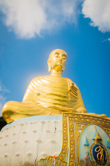 Golden buddha statue in Thailand