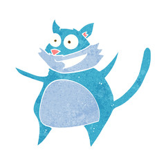funny cartoon cat