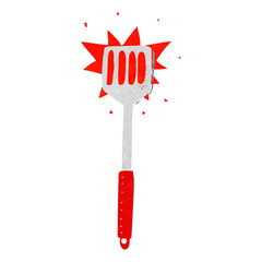 cartoon kitchen spatula