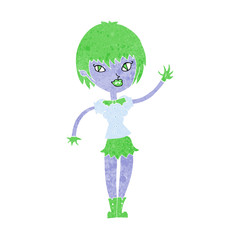 cartoon vampire girl