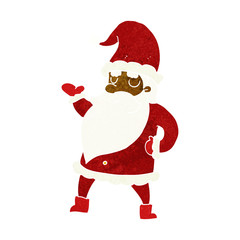 cartoon santa claus
