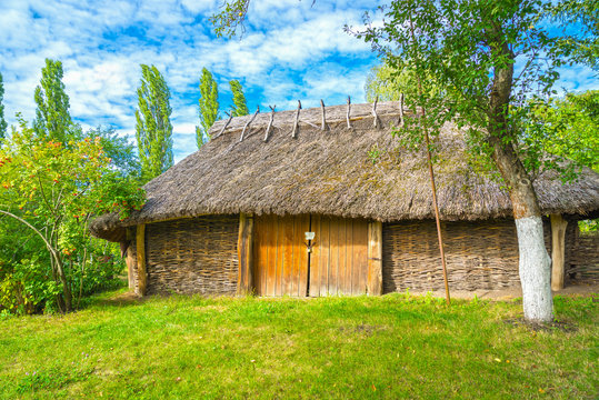 Old-school ukrainian barn.
