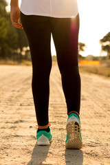Fit Woman Running