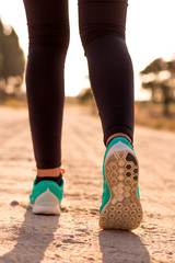 Fit Woman Running