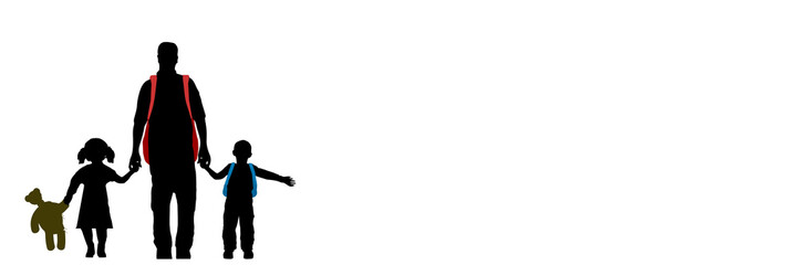 rwb1 - RefugeesWelcomeBanner - english refugee family - german Flüchtlingsfamilie - 3to1 g3976