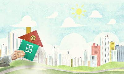 Real estate concept