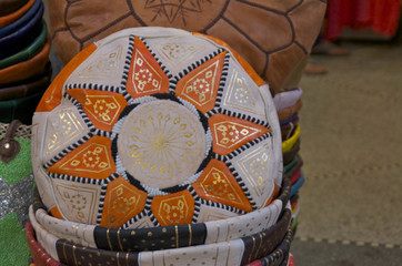 travail du cuir, sacs - Marrakech - Maroc