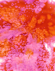 Red watercolor batik backdrop 