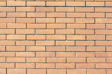Wall of  brick in as background