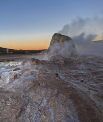 Tatio geysers, Atacama desert, Chile