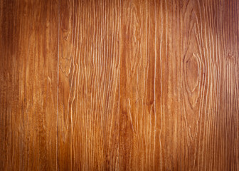 Naklejka premium wood brown grain texture, top view of wooden table, wood wall