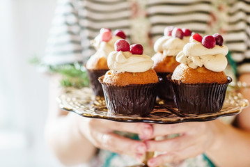 Christmas cupcakes