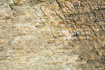 grated soil surface textures