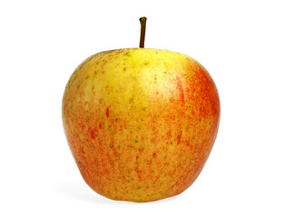 Fresh apple on a white background