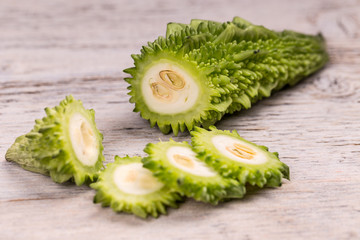 Fresh bitter gourd