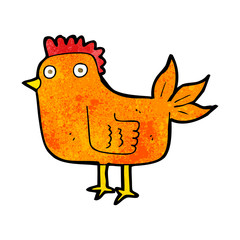 cartoon hen