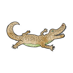 cartoon crocodile