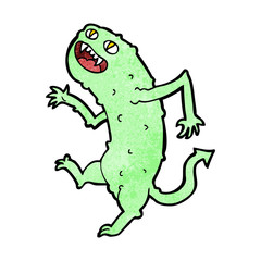 cartoon monster