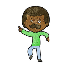 cartoon dancing dad