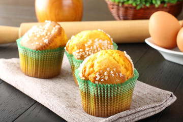 Fresh muffins homemade