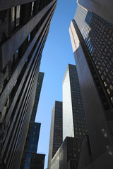 Dark Manhattan Skyscrapers
