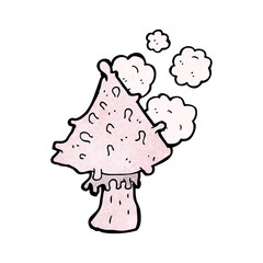cartoon mushroom