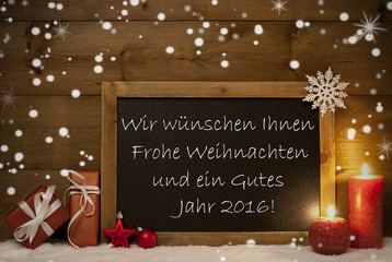 Board, Snowflake, Weihnachten, Jahr 2016 Mean Christmas New Year