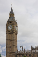 Fototapeta na wymiar Turm Big Ben, London
