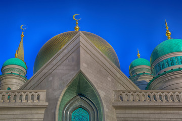 The largest and highest in Europe Muslim mosque