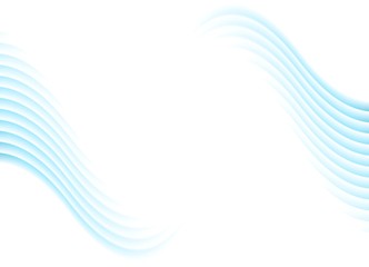 Blue abstract wavy background