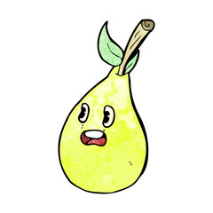 cartoon pear