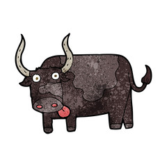 cartoon bull © lineartestpilot