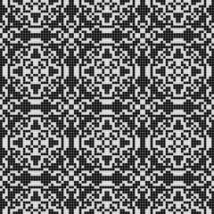 Fototapeta premium Curtain lace seamless texture or background