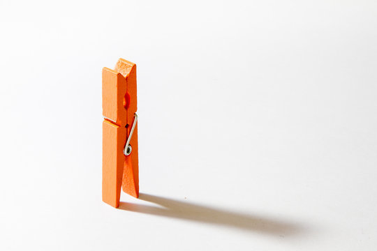 Orange Clothes Peg