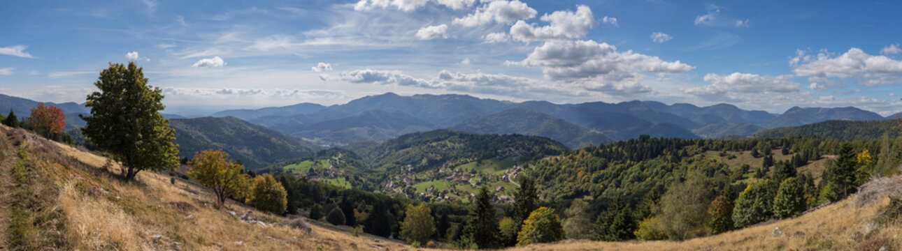 panorama du massif des Vosges © Olympixel