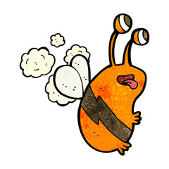 cartoon funny bee