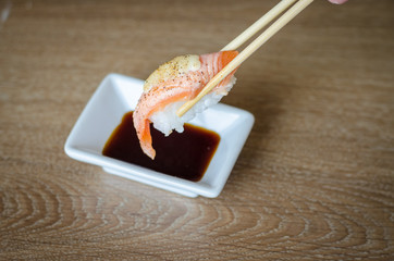 Sushi salmon