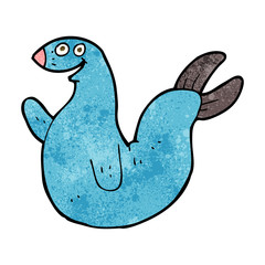 cartoon happy seal