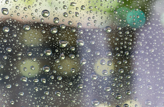 water drop on window