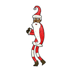 cartoon santa claus