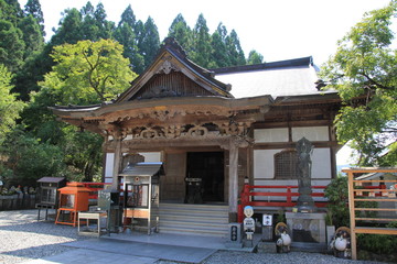 四国霊場第27番札所　岩本寺本堂