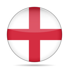 button with flag of England