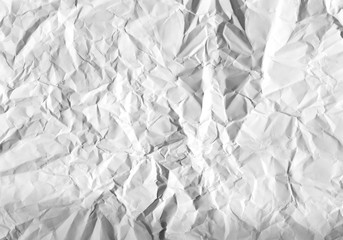The crumpled paper background