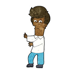 cartoon man gesturing wildly