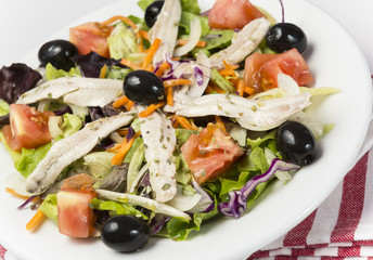 Ensalada con pescado