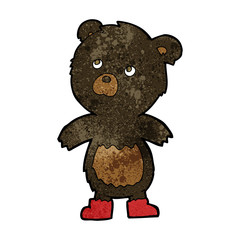 cartoon cute little bear