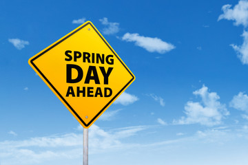 Spring day ahead