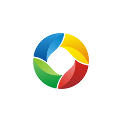 O Letter Logo 3D