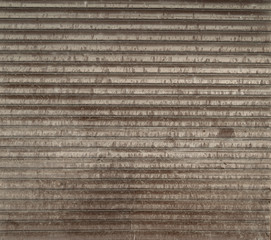 Texture of old  metal shutters